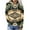 03 Multicolor, variant on Geometric Print Western Aztec Hoodies for Women Pullover Casual Ethnic Style Long Sleeve Loose Retro Hooded Sweatshirt Tops