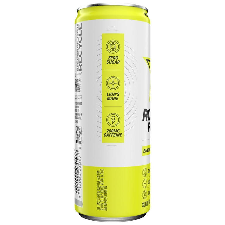 Rockstar Focus Zero Sugar Energy Drink, Honeydew Melon Flavor
