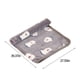 thumbnail image 3 of RKSTN Cat Bed Pet Blanket Light Grey Bichon L, 3 of 6