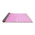 thumbnail image 2 of Ahgly Company Indoor Rectangle Abstract Pink Modern Area Rugs, 6' x 9', 2 of 4