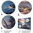 thumbnail image 3 of Designart "Winter Landscape in a Frozen Wilderness II" Landscapes Metal Wall Decor, 3 of 5