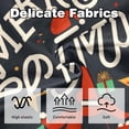thumbnail image 3 of Christmas Decorative Pillows Covers Set of 2 - Unique Patterns, 16x16, 18x18, 20x20 Inches - Throw Pillow Covers for Home Decor, Bedroom, Living Room for Various Occasions, 3 of 6