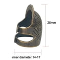 thumbnail image 4 of 3pices of Sewing Thimble Finger Protector, Adjustable Finger Metal Shield Protector Pin Needles Sewing Quilting Craft Accessories DIY Sewing Tools, 4 of 9