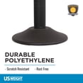 thumbnail image 5 of US Weight ChainBoss Stanchions with 10’ of Yellow Plastic Chain & Solar Yellow Lights – Weighted Base, 5 of 9