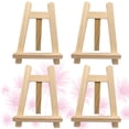 thumbnail image 5 of 4Pcs Solid Wood Easels Calendar Display Rack Photo Frame Brackets Painting Storage Holder for Home Shop, 5 of 8