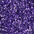 thumbnail image 2 of Miyuki Delica Seed Beads – Size 11/0, DB1810, Dyed Purple Silk Satin, 6.8 g, Approx. 1360 Pcs, 2 of 7