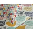thumbnail image 4 of Ambesonne Geometric Quilted Bedspread Set 3 Pcs, Doodle Rainbow Style, Queen Size, Multicolor, 4 of 5