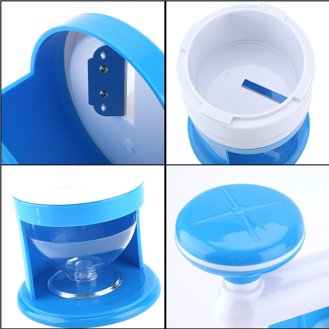 Snow Cone Maker, Portable Ice Maker Crushed Ice Ice Shaver Ice Shaver Machine Ice Crusher Non- For Cold Drinks For Home School Office Travel