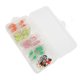 thumbnail image 2 of Fishing Lures Kit Silicone Baits TPE Soft T Tail with Fishing Hooks Transparent Carrying Box for Freshwater Saltwater, 2 of 4