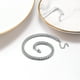 thumbnail image 3 of Pulsera de tobillera PROSTEEL cubana gruesa Acero inoxidable joyería de pie verano Boho, 3 of 6
