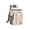 Khaki, variant on THOPBPRK Insulated Backpack Cooler Bag Thermal Lunch Backpack Portable Food Carrier With Zipper Closure For Outdoor Hiking Camping Picnic Beach Trips Commuting Travel Bag , Black