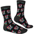 thumbnail image 6 of 67 Socks for Boys Girls Women Men 6 7 Meme Novelty Crew Socks Funny Gifts For Six Seven Stuff Lovers, 6 of 7