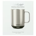 thumbnail image 3 of Ember Temperature Control Smart Mug 2, 10 oz, Stainless Steel, Up To 1.5-hr Battery Life - App Controlled Heated Coffee/Tea Mug - Improved Design, 3 of 13