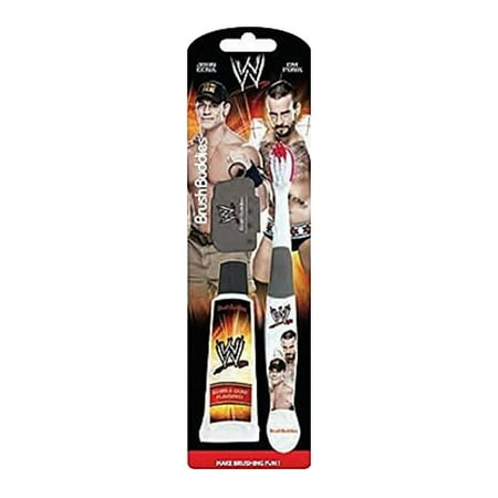 Brush Buddies - Brush Buddies Wwe John Cena And Cm Punk Brushing Kit - 1 Ea, 2 Pack