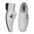 thumbnail image 3 of BURUDANI Men's Leather Lined Dress Loafers Shoes, 3 of 8