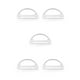 thumbnail image 1 of Eigraketly D-Ring Stainless Steel Weight Belt Stopper Diving Accessories Boating Outdoor Buckle Retainer Slider Webbing Keeper Harness Type2, 1 of 6