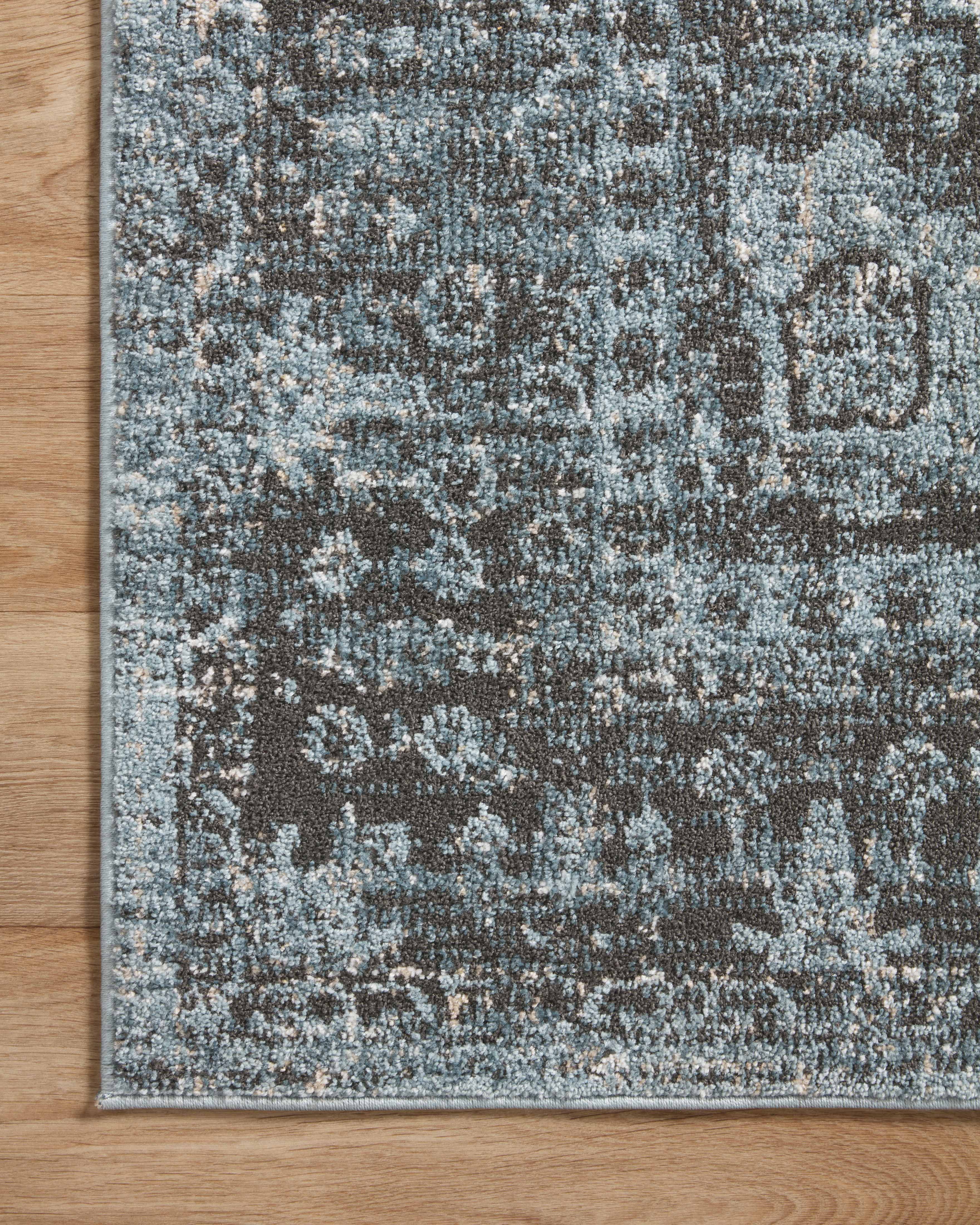 Loloi Odette Sky / Charcoal 2'-7" x 8'-0" Runner Rug