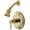 Polished Chrome, variant on Kingston Brass KB2630DLSO Concord Single-Handle Pressure Balanced Shower Faucet, Matte Black