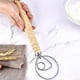 thumbnail image 5 of Ounissouiy Batidor de masa, batidor de pan de acero inoxidable, batidor de huevos, utensilios de cocina para hornear, accesorios para Herramientas y accesorios para hornear No.1 Ounissouiy  HA041061-01, 5 of 6