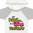 thumbnail image 4 of Inktastic My Papa is a Firefighter with Fire Truck Boys or Girls Baby Bodysuit, 4 of 5