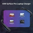 thumbnail image 3 of Chargeur Surface Pro 65 W pour Microsoft Surface Pro X/8/7+/7/6/5/4/3 [Version Améliorée] Bloc d'Alimentation Surface Book 3 2 1, 3 of 5