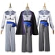 thumbnail image 5 of Disfraz de Isagi de Anime con cierre azul, disfraz de China, traje de Kung Fu Tang, peluca, red rosa, fibras sintéticas, tamaño ajustable, regalo para fiesta, 5 of 5