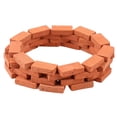 thumbnail image 5 of Modelo de construcción de mesa de arena para bricolaje, mini simulación de ladrillo rojo pequeño, modelo de ladrillo verde pequeño, material, 5 of 5