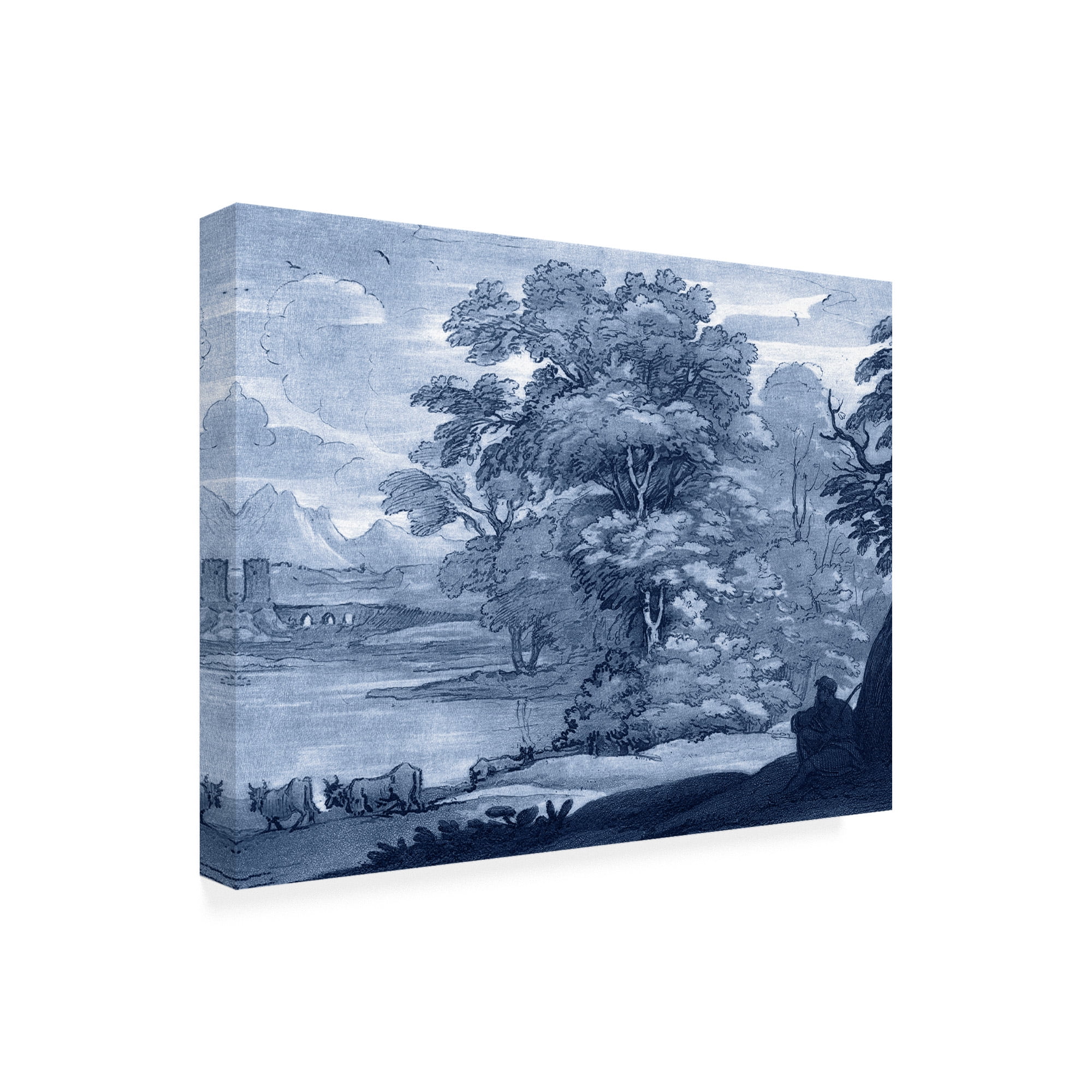Trademark Fine Art 'UA CH Pastoral Toile II' Canvas Art by Claude Lorrain