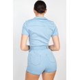 thumbnail image 4 of Belted Zip-up Denim Romper S, 4 of 4