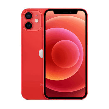 Restored Apple iPhone 12 Mini - T-Mobile - 256GB Red (Refurbished)