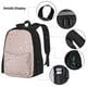 thumbnail image 3 of Balery Rose Gold Abstract Spots 1 Mochila Escolar 3 en 1 para Niños - Mochila Resistente con Lonchera Térmica y Estuche - Mochila Escolar para Niños y Niñas, 3 of 7