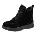 thumbnail image 1 of Botas Nieve Suela Gruesa para Mujer 2023 Botas Nuevas Botas Engrosadas Terciopelo Botas Cortas Invierno Zapatos Algodón Cálidos Antideslizantes [ST2305] (Negro 38), 1 of 6