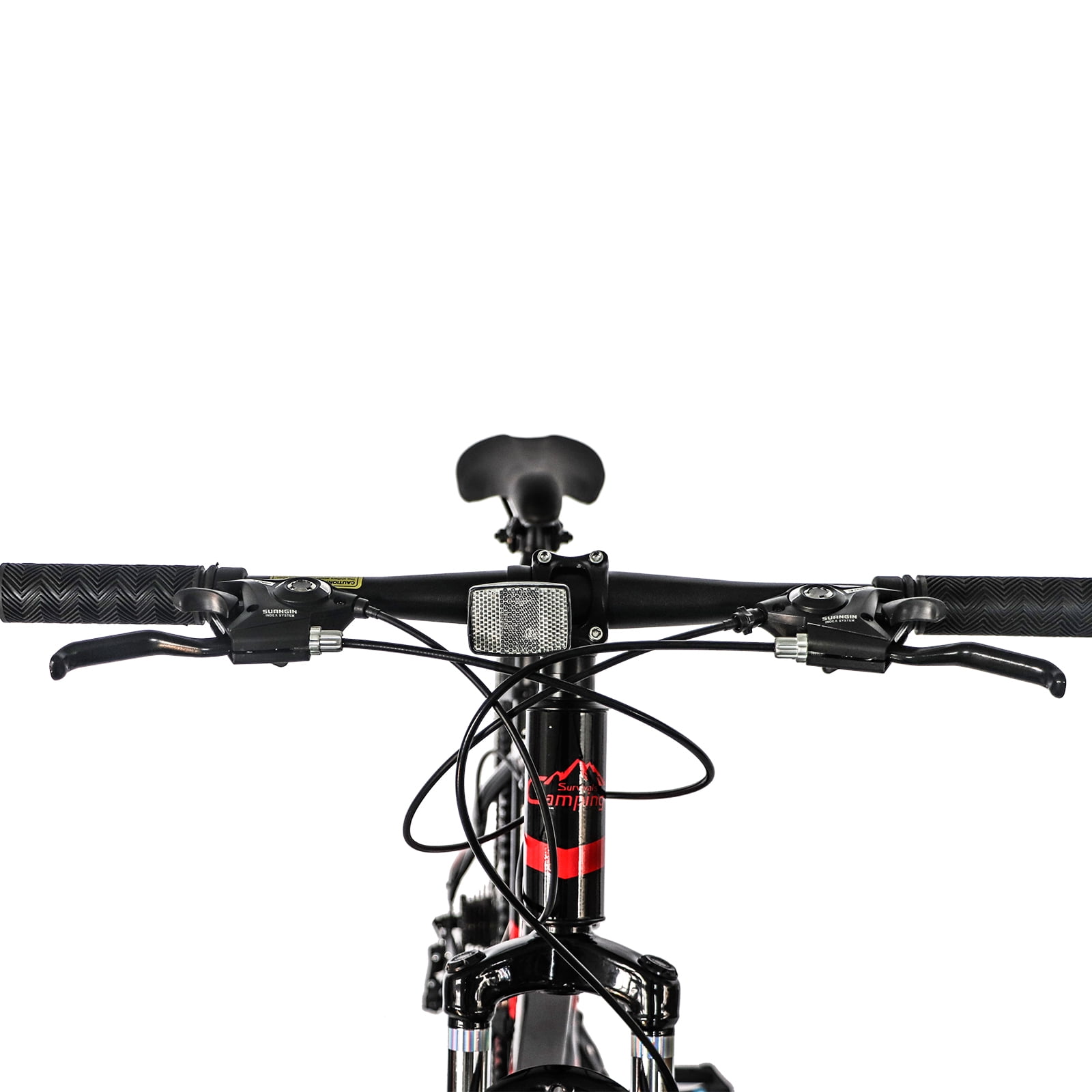 26 Inch 21 Speed Mountain Bike with Dual Disc Brakes Shock Absorbing Fork