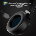 thumbnail image 4 of OEFNTAC Headphones Bluetooth Headphones Headphones Wireless Stereo Gaming Headset Noise Cancelling Over Ear Headphones with Mic LED Light Bass Surround Available in Three Colors Up to 45% Off, 4 of 7