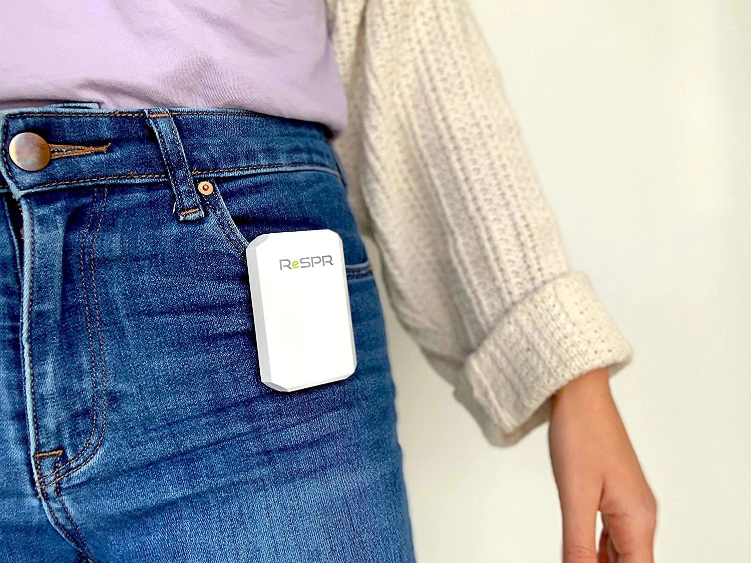 ReSPR SeLF Wearable Personal Ionizer Air Purifier for Indoor and Outdoor Use- Rechargeable, Proprietary Ionizing Technology - Includes Necklace Lanyard