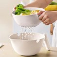 thumbnail image 5 of XGFHYJEH Colander, Colander Plastic, Small Colander, Berry Colander, Kitchen Colander, Fruit Colander, Small Colander for Fruit and Veggies, Colander Plastic with Handle, 5 of 5