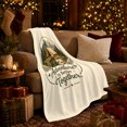 thumbnail image 3 of Mountain Tent Campfire Adventure Quote, Rustic Outdoor Style for Camping Lovers, Better Together Scene and Anniversary Gift, Soft Flannel Blanket for Cabin and Lodge, Home Decor, 3 of 9