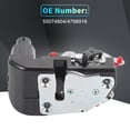 thumbnail image 4 of Actuador de cerradura de puerta eléctrica trasera derecha para pasajero del lado derecho para Jeep Grand Cherokee 93-98 No.55074804 Negro, 4 of 7