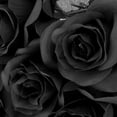 thumbnail image 3 of facefd Centre de Table en Polyester Roses Halloween Décoration de Fête Noir, 3 of 5