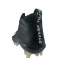 thumbnail image 4 of Nike Men's Alpha Menace Pro Mid Football Cleat Black/White Size 11.5 M US, 4 of 5