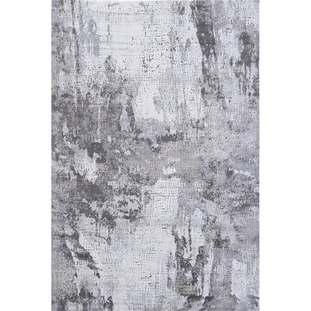 Dynamic Rugs MO7101660900 6 ft. 7 in. x 9 ft. 6 in. Mosaic 1660 Rectangle Contemporary Area Rug - 900 Grey