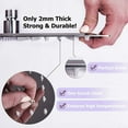 thumbnail image 2 of CES 16 Inch LED Square Rain Shower Head High Pressure Stainless Steel Bath Shower, Ultra Thin Rainfall Shower head with Silicone Nozzle and Powerful Spray Performance, 2 of 8
