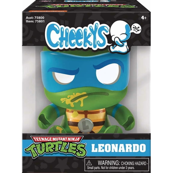 Teenage Mutant Ninja Turtles Cheekys Leonardo Designer Vinyl Figure