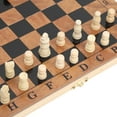 thumbnail image 3 of Tablero de ajedrez de madera tablero de ajedrez 3 en 1 tablero de ajedrez backgammon con Chessman ANGGREK Otros, 3 of 8