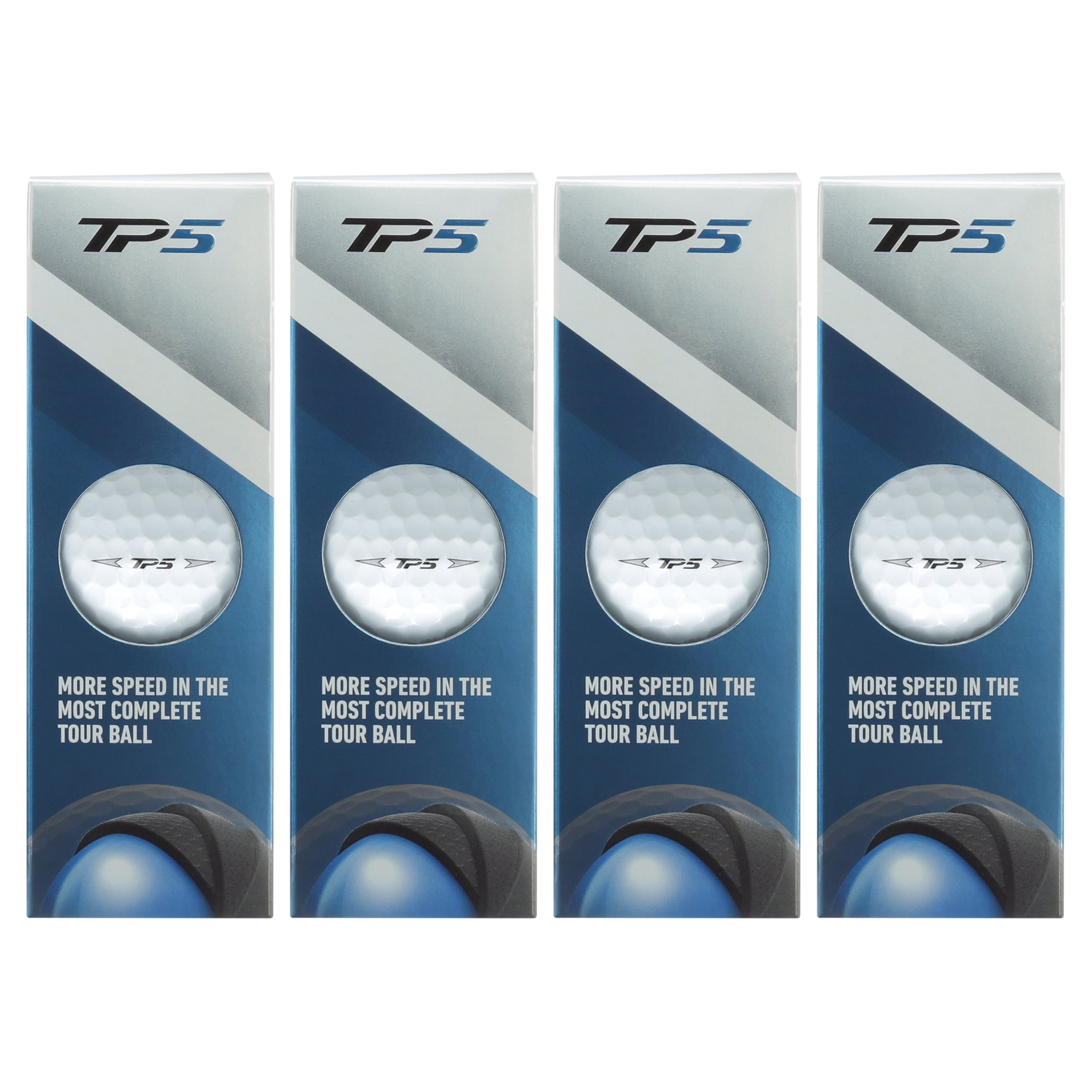 TaylorMade TP5 5-Layer Golf Balls, 3 oz (12 Pack)
