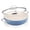 Blue, variant on Koch Systeme CS 12 inch Stainless Steel Deep Frying Pan with Lid, 6-Quart Deep Saute Pan with Nonstick Caremic Coating, Induction Compatible, Green