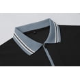 thumbnail image 6 of Fexilor Men's & Big Men’s Pique Polo Shirt Short Sleeve with Quarter-Zip Collar, Sizes S-3XL, 6 of 10