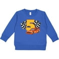 thumbnail image 2 of Inktastic Number Five Race Car Toddler Sweatshirt, 2 of 4