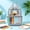 🔥Gray_New#172, variant on Large Capacity Transparent Backpack with Handle, Clear Travel School Bag for Beach and Daily Commute