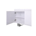 thumbnail image 6 of Meridian Furniture Excel Rich White Lacquer Sideboard/Buffet, 6 of 9